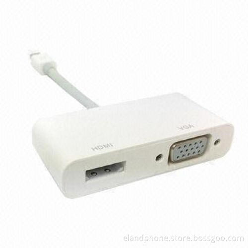 Mini DisplayPort to HDMI VGA Adapter Cable for Apple MacBook